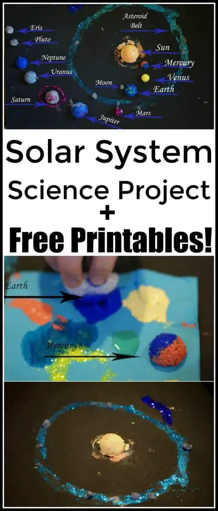 Solar System Science Project and Free Printables
