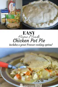 Easy Home Made Chicken Pot Pie