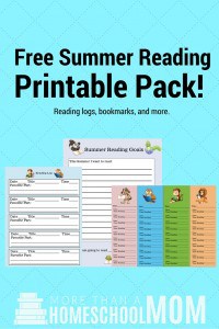 Free Summer Reading Printable Pack