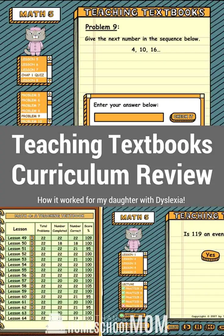 Teaching Textbooks Review