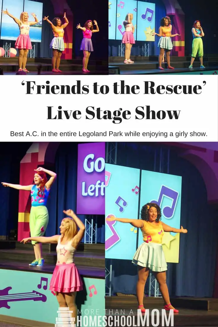 Friends to the Rescue Live Stage Show - #legoland #lego #florida #centralflorida #travel #traveltips 