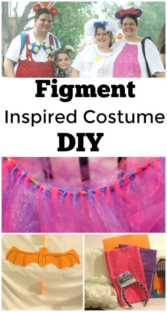 Figment Costume DIY - Disney Costume Idea or Disneybounding idea