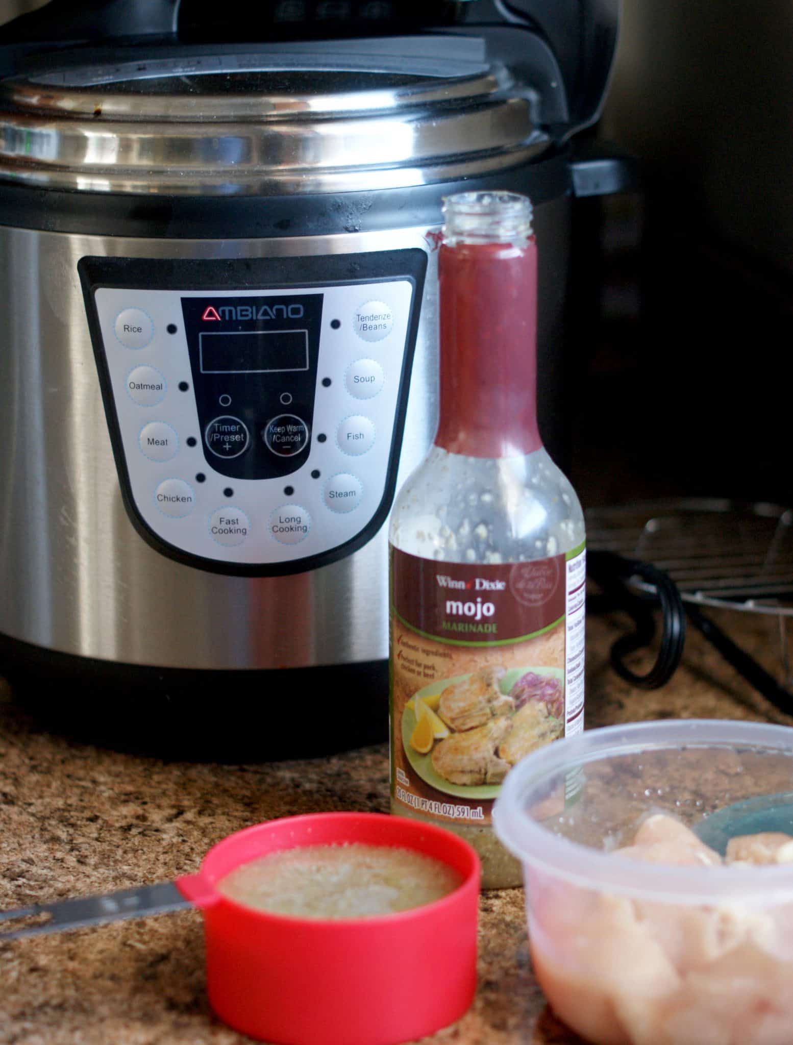 Mojo Instant Pot Chicken and Rice Recipe