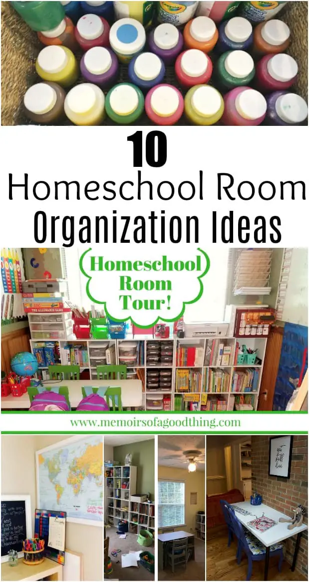 Homeschool Room Organization Ideas for Any Homeschool Mom