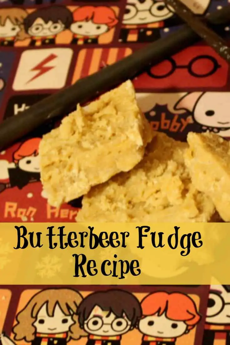 This butterbeer fudge recipe is the perfect gift for the Harry Potter fan in your house. Even better, this an easy fudge recipe you can make for gifting or to enjoy while watching the Harry Potter movies.
