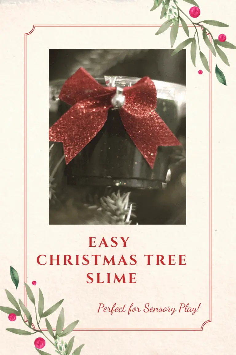 Christmas Tree Slime Recipe | Slime Recipe for Kids