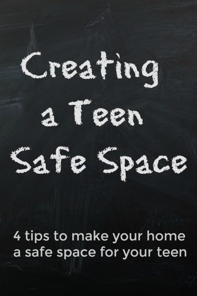 Creating a teen safe space can make all the difference when parenting teens. Don't miss these tips and this fun photo wall craft. #parenting #ParentingTeens #Craft