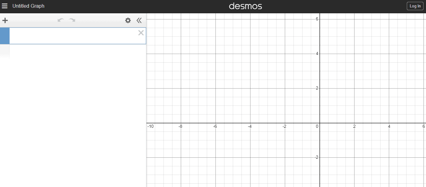 Desmos graphic calculator website 