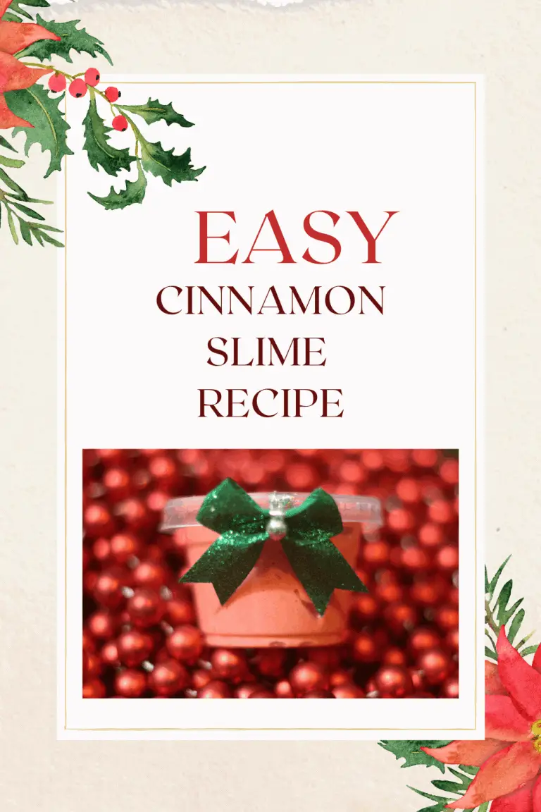 Cinnamon Slime Recipe | Easy Christmas Slime Recipe
