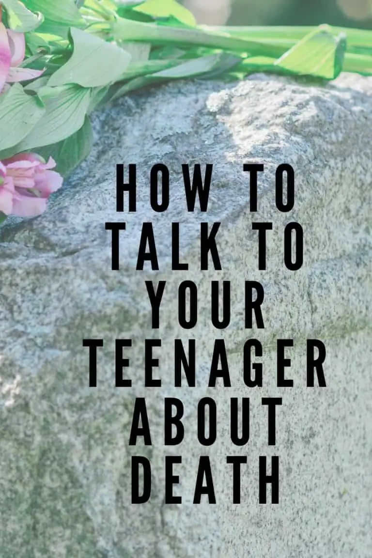 How To Talk To Your Teenager About Death