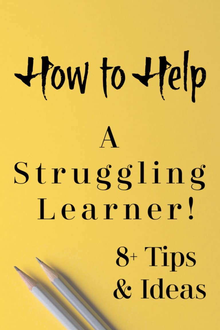How To Help a Struggling Learner