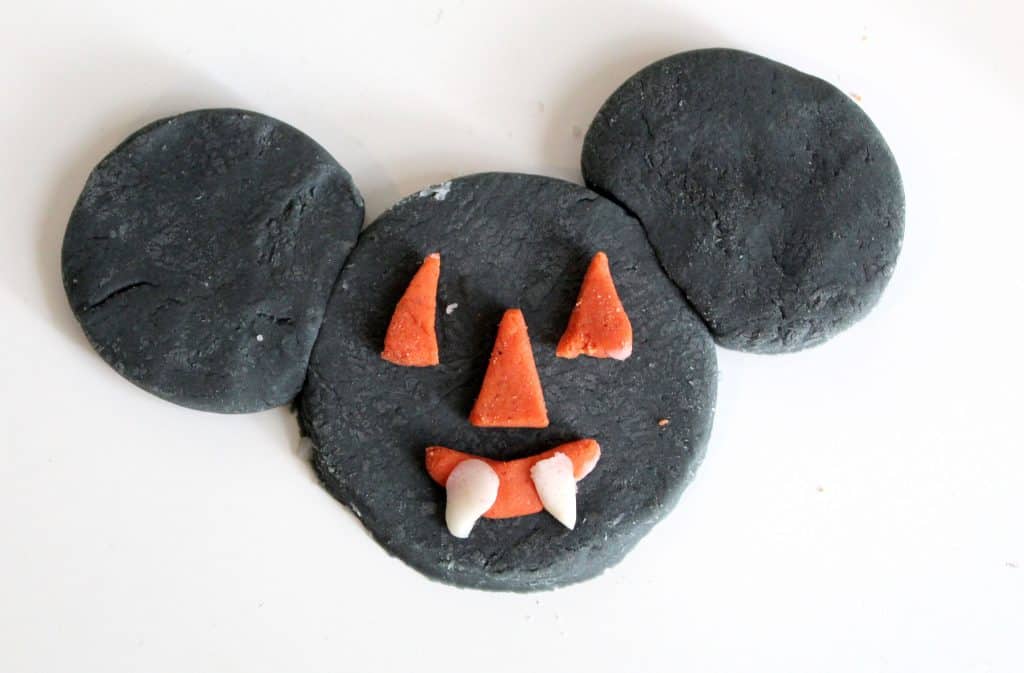 Pumpkin Spice Playdough Recipe for the perfect sensory play experience with playdough. Even better, you can add a bit of fun to this kids craft with a DIY Mickey playdough craft! #NowMoreThanEver #Disney #KidsActivities #Fall #PumpkinSpice