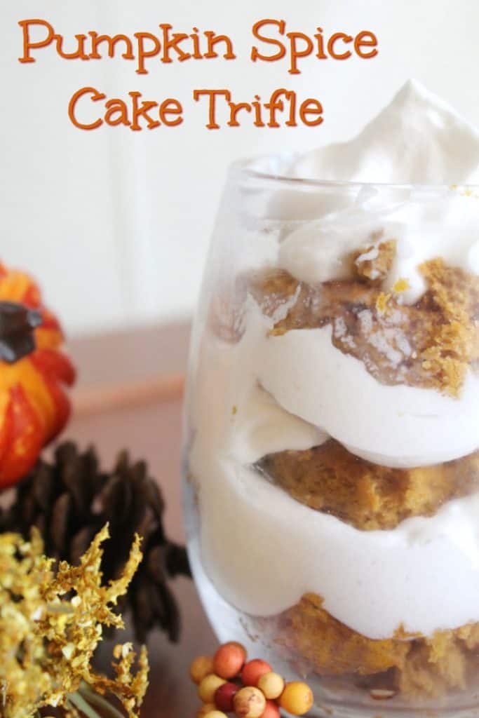 This pumpkin spice cake trifle is incredibly easy to make. Even better, it's packed with flavor and crazy easy to make for any event you are planning! 