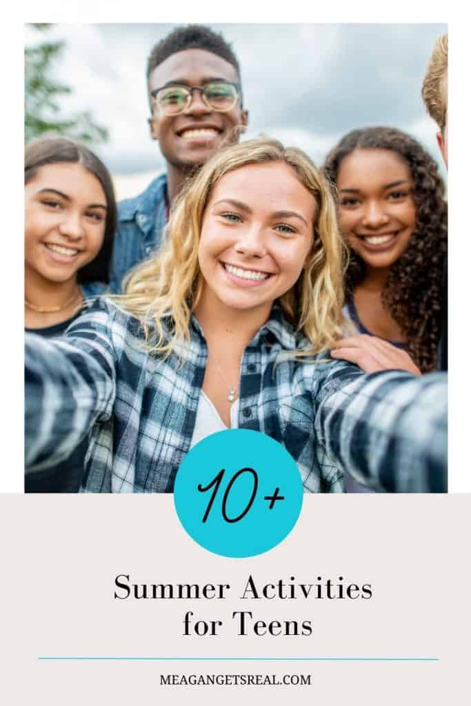 Summer Activities for Teens that will require little planning and pack in the fun! Easy summer fun ideas your teen will love! 